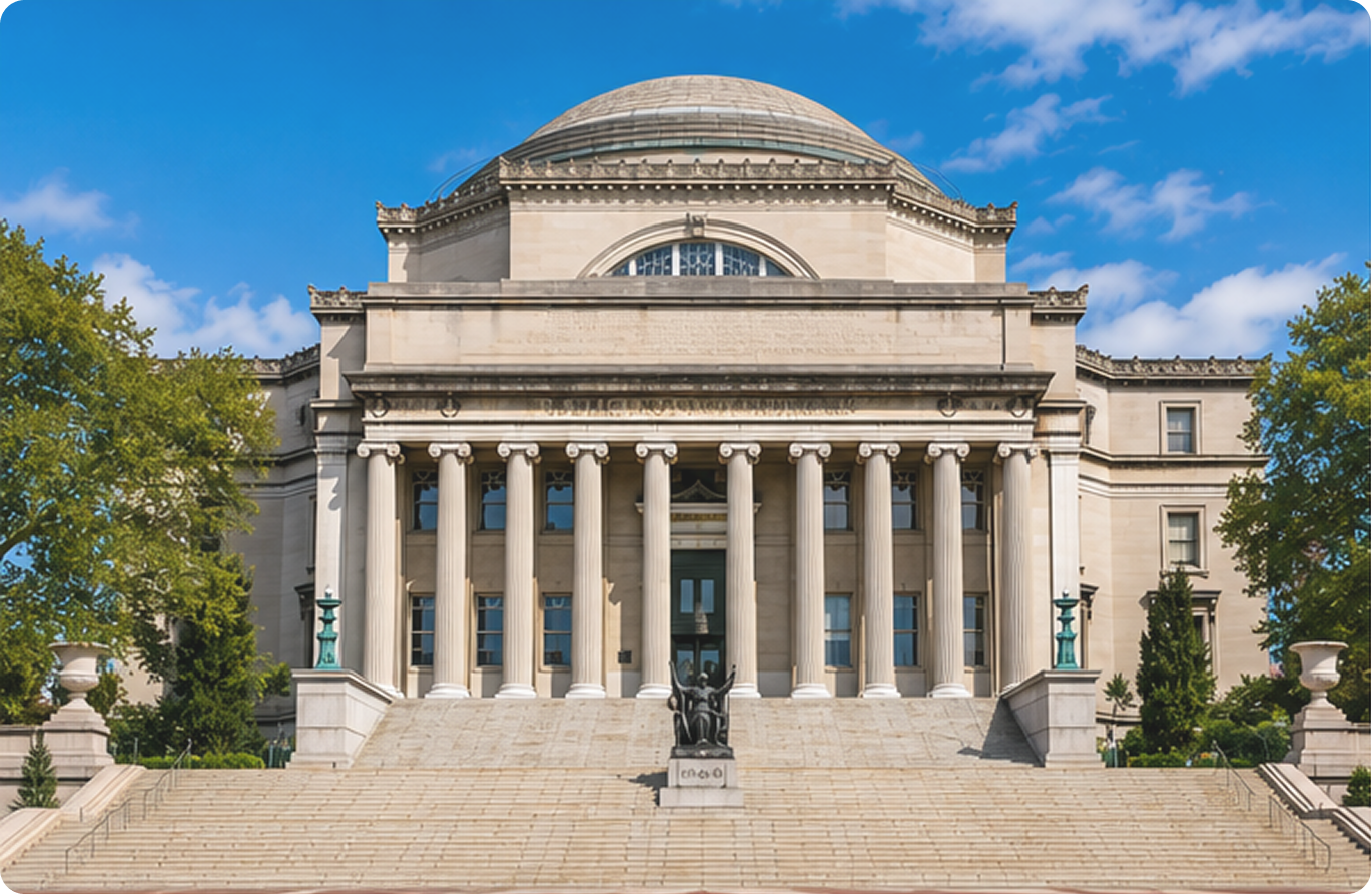 University campus building for study abroad guidance